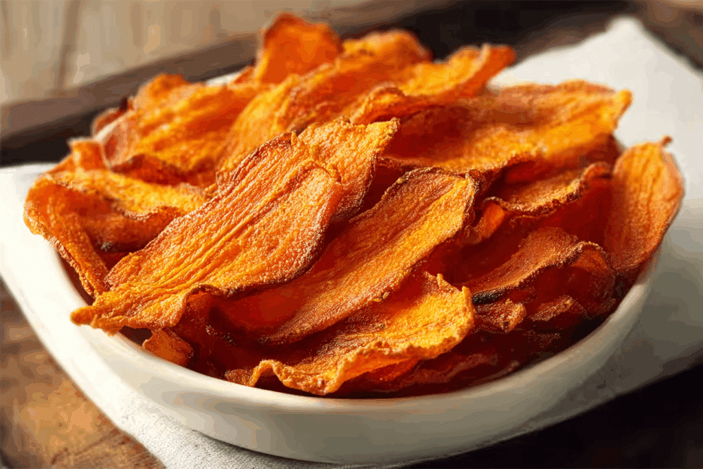 3 Minute Carrot Chips