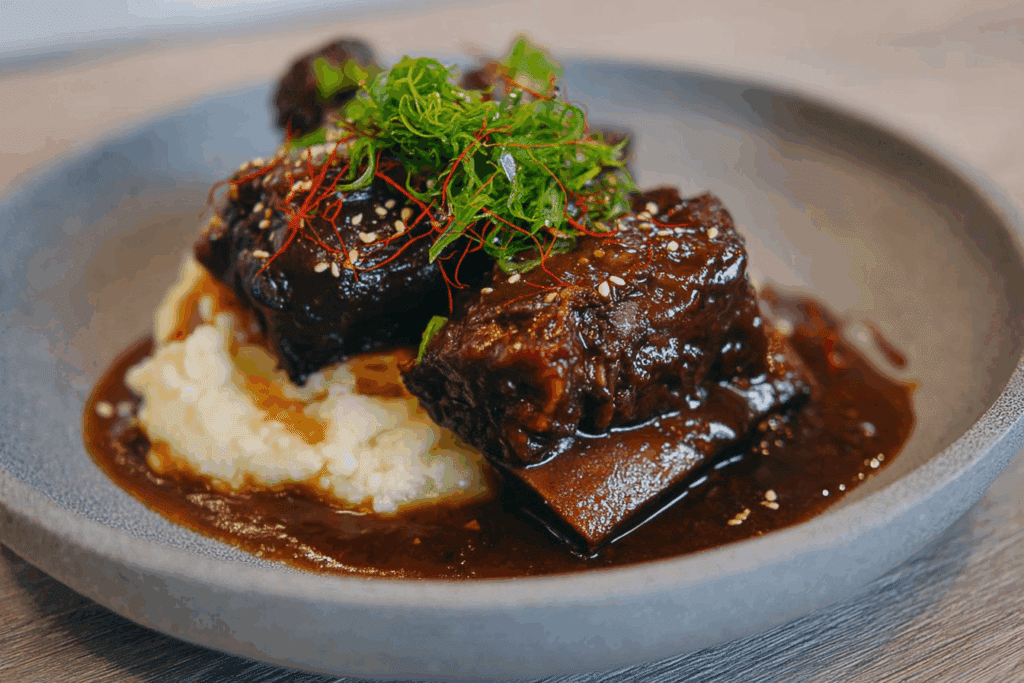 Honey Miso Shortribs