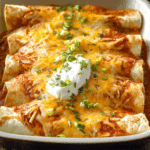 Chicken and Cheese Enchiladas