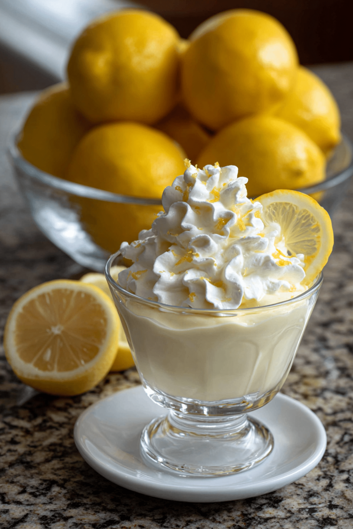 Easy & Vegan Lemon Mousse