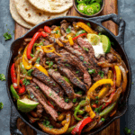 Sizzling Steak Fajitas