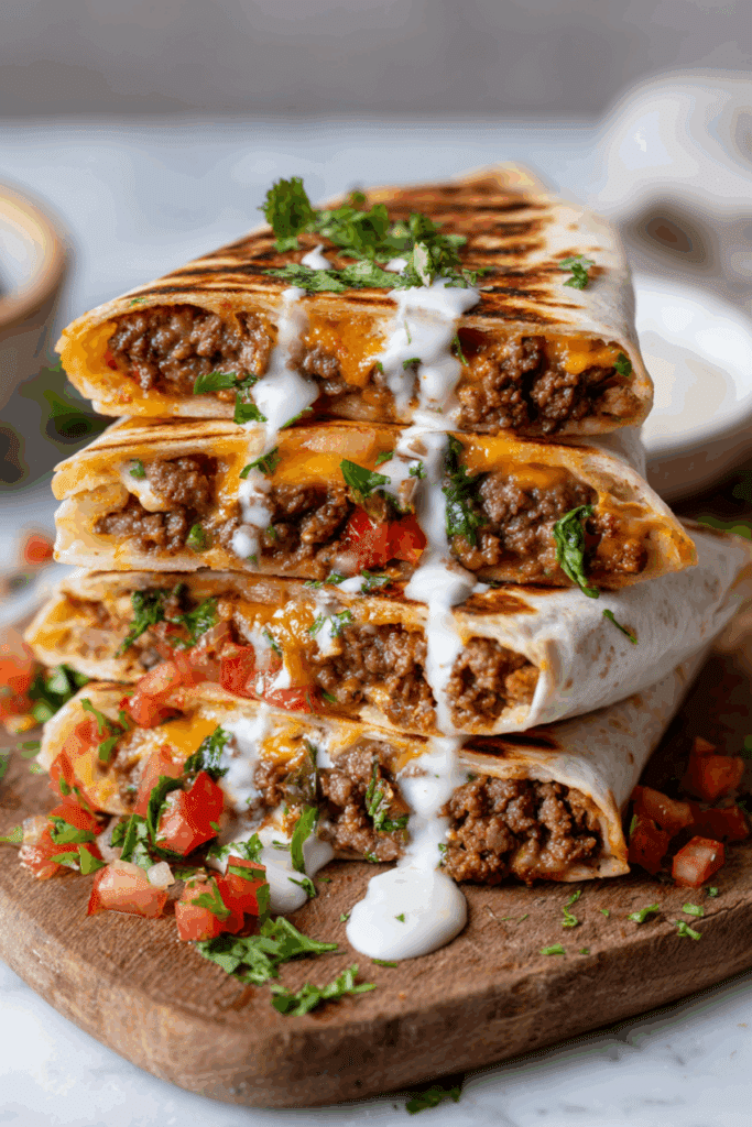 Mexican Patty Wrap
