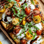 Burrata Caprese Pizza Sandwich