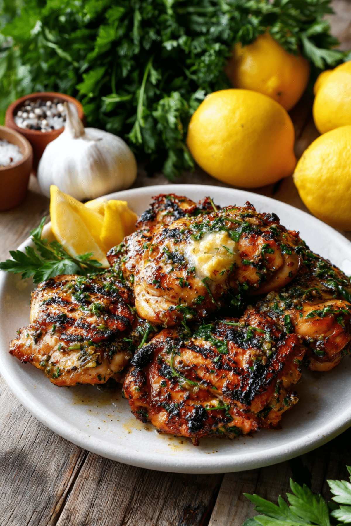 Smoked Lemon Pepper Chicken