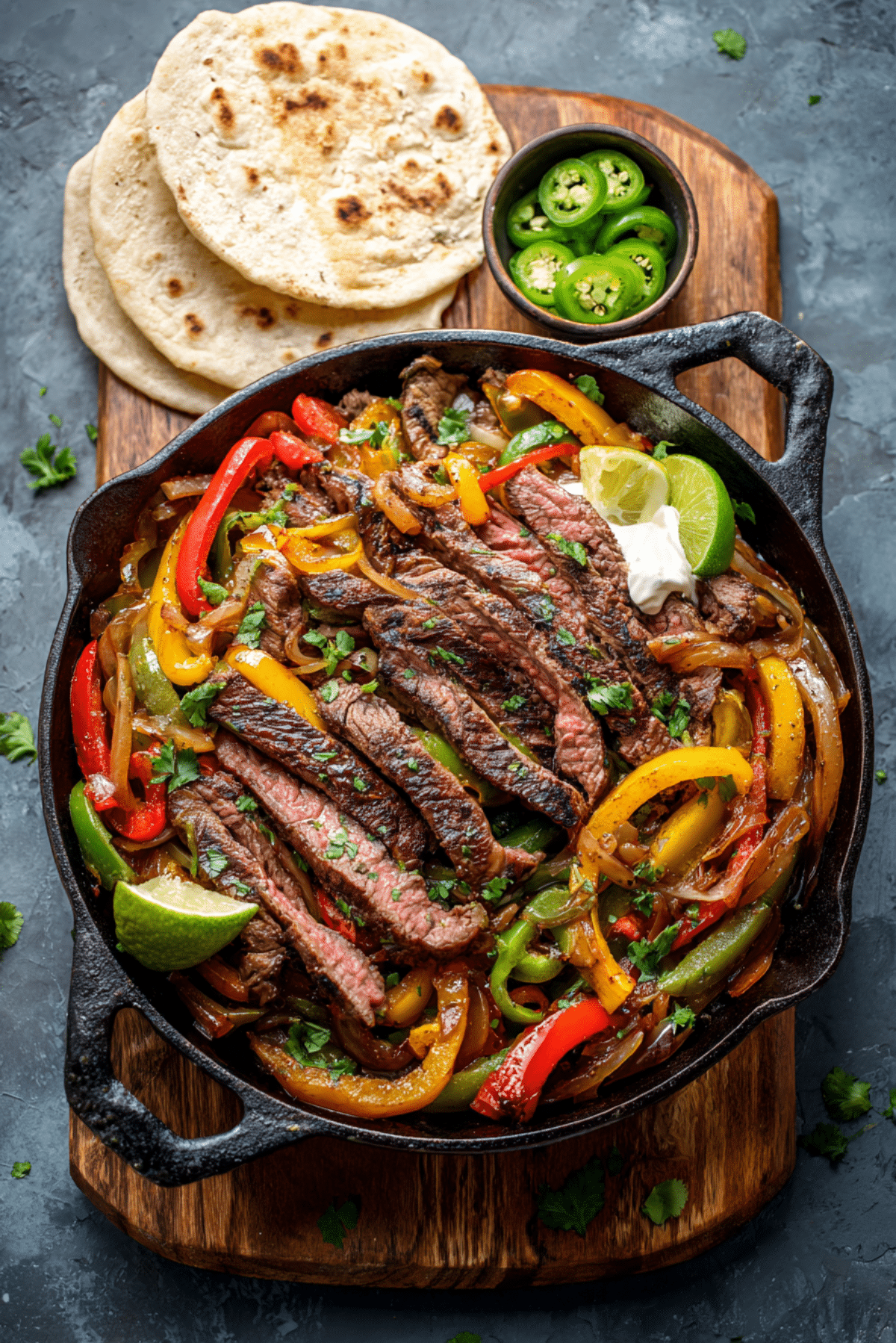 Sizzling Steak Fajitas