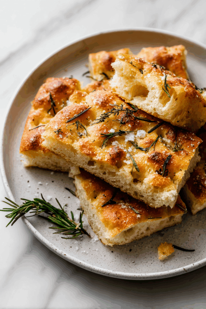 Fluffy No-Knead Focaccia