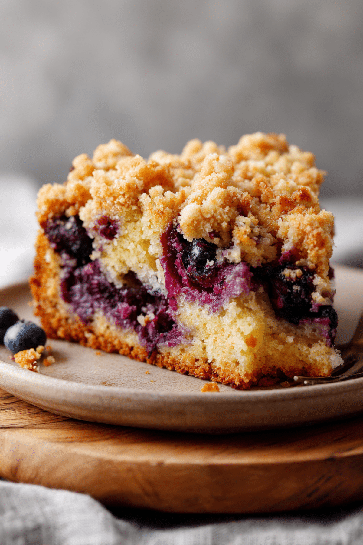 Vegan Blueberry Coffee Cake
