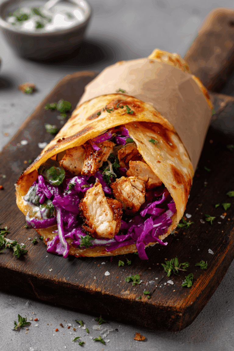 Potato Wrap Shawarma