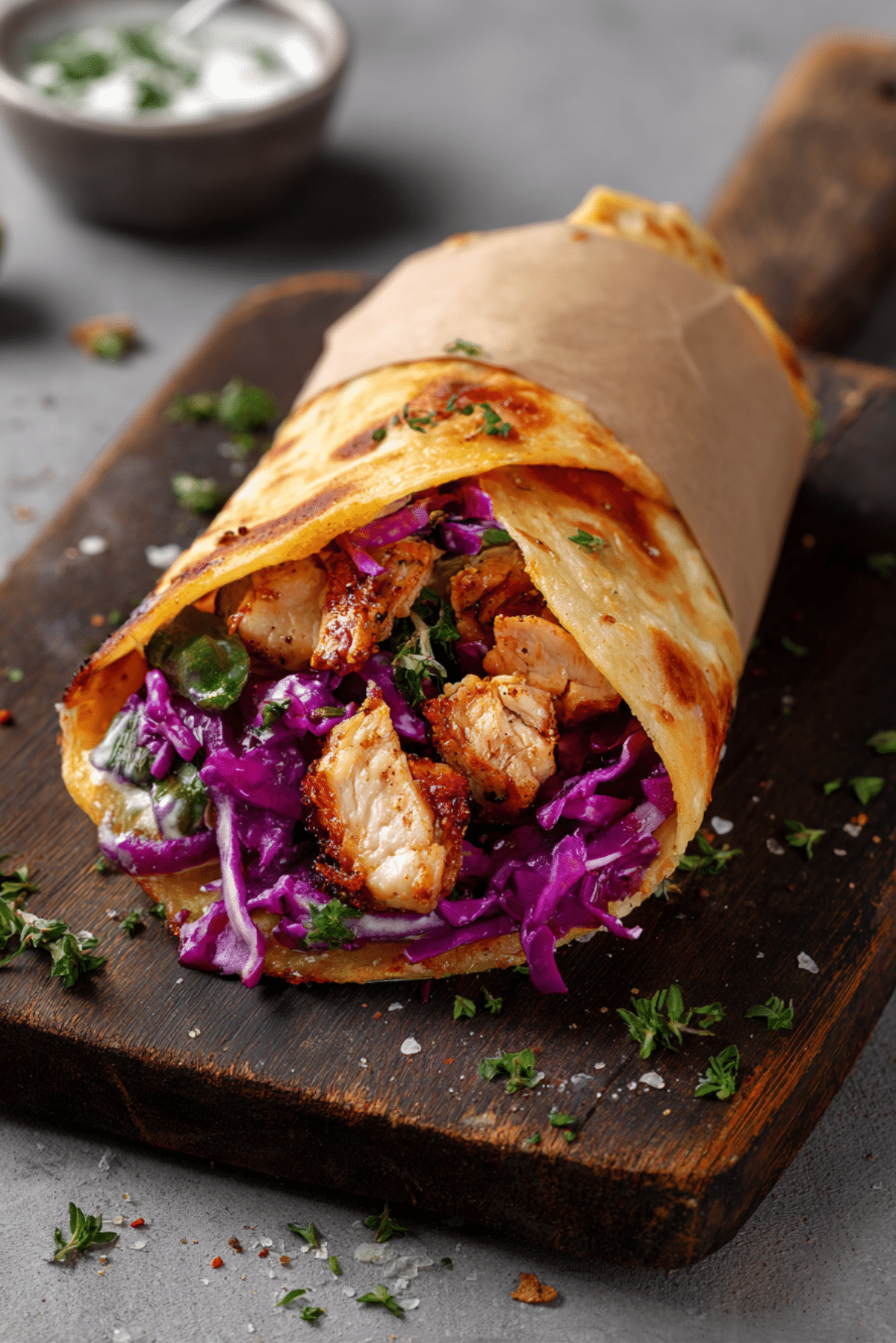 Potato Wrap Shawarma