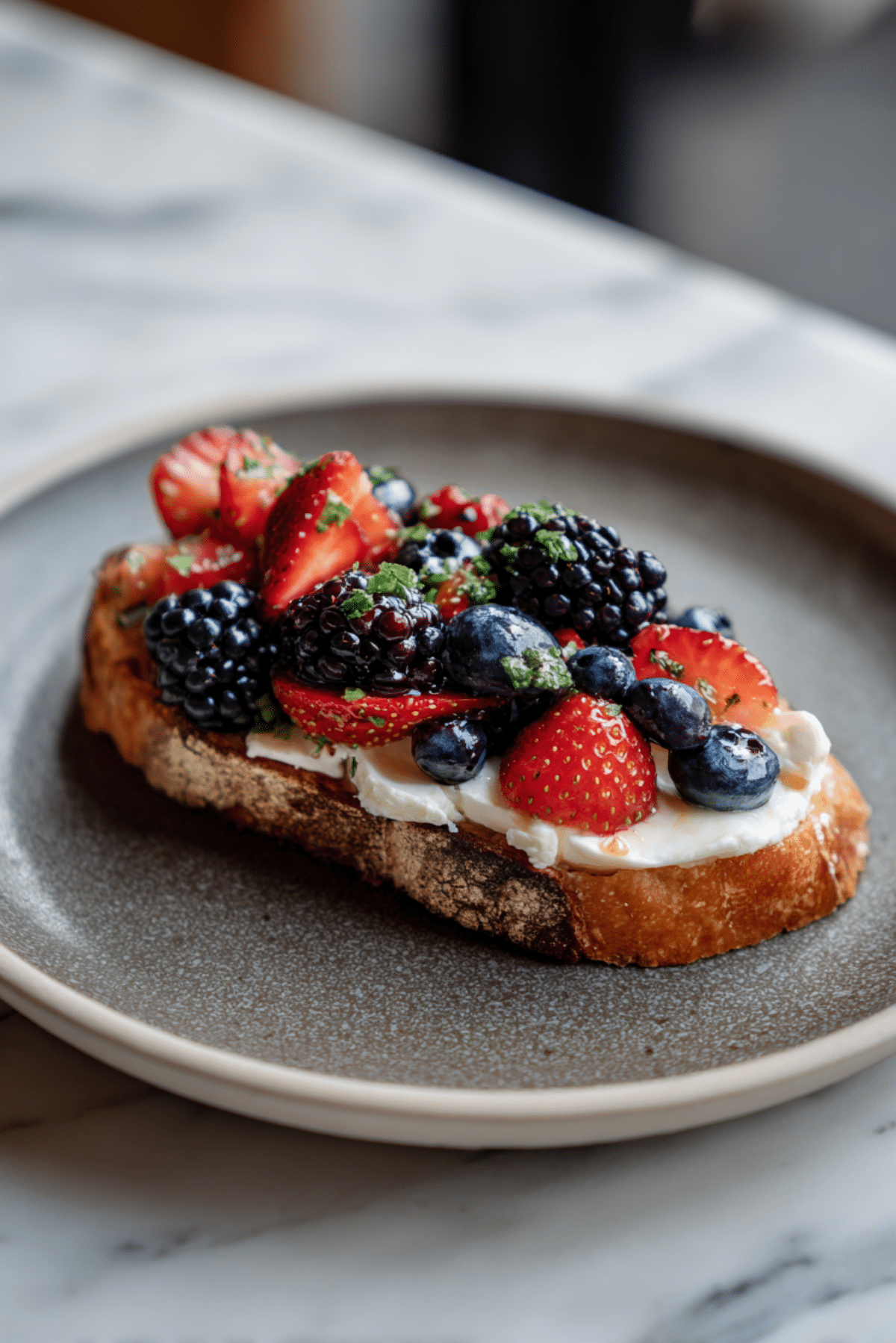 Brie & Berry Toast