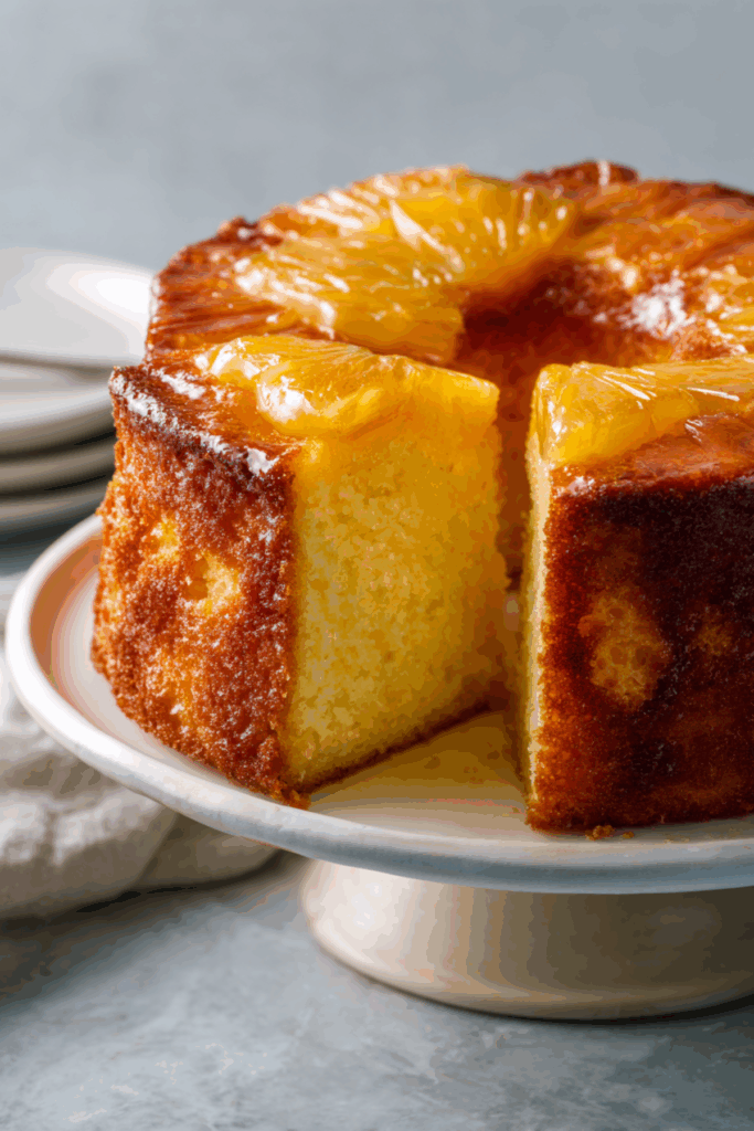 Pineapple Pound Cake