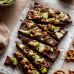 Caramel Apple Chocolate Bark