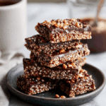 Chocolate Quinoa Crunch Bars