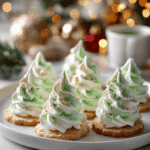 Christmas Tree Meringues