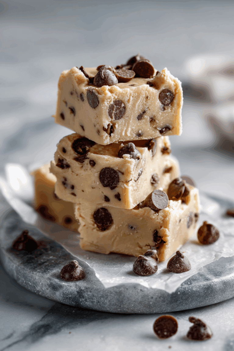 No-Bake Cookie Dough Fudge