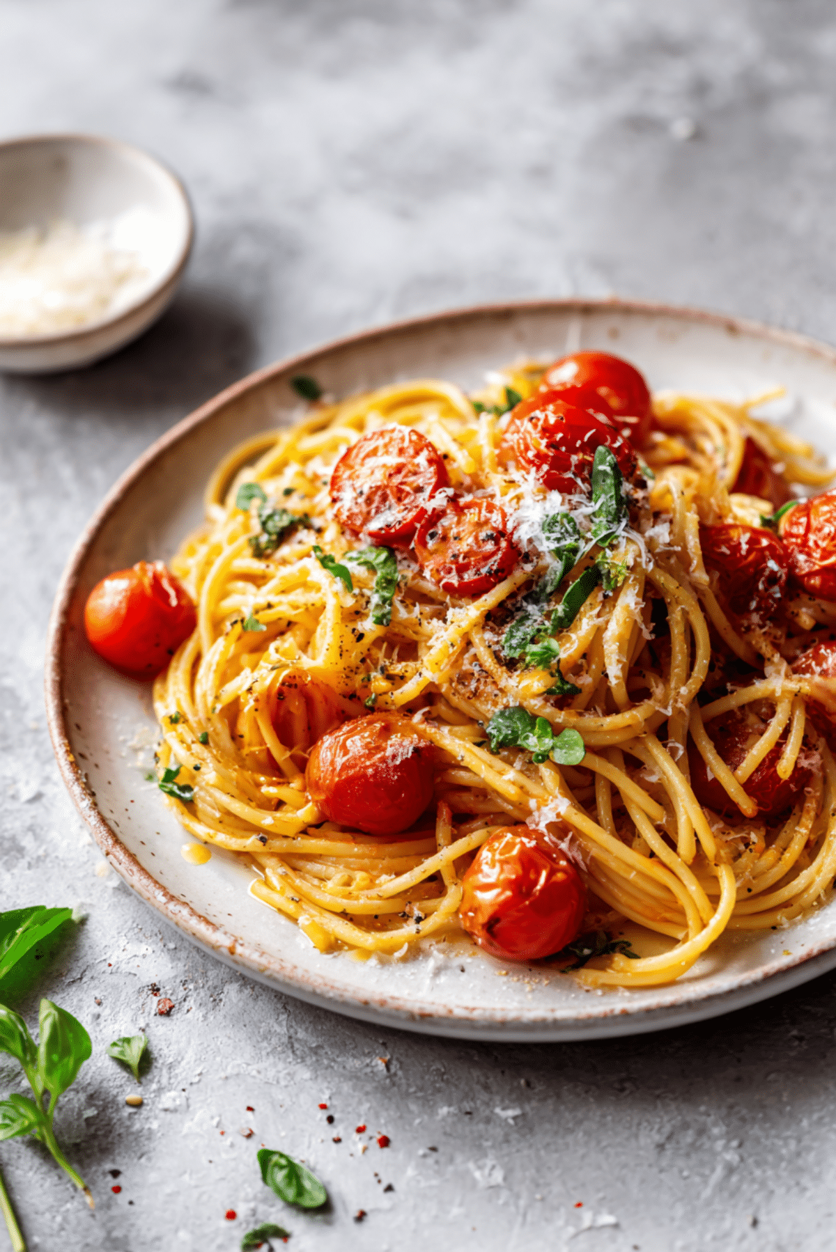 Cherry Tomato Spaghetti