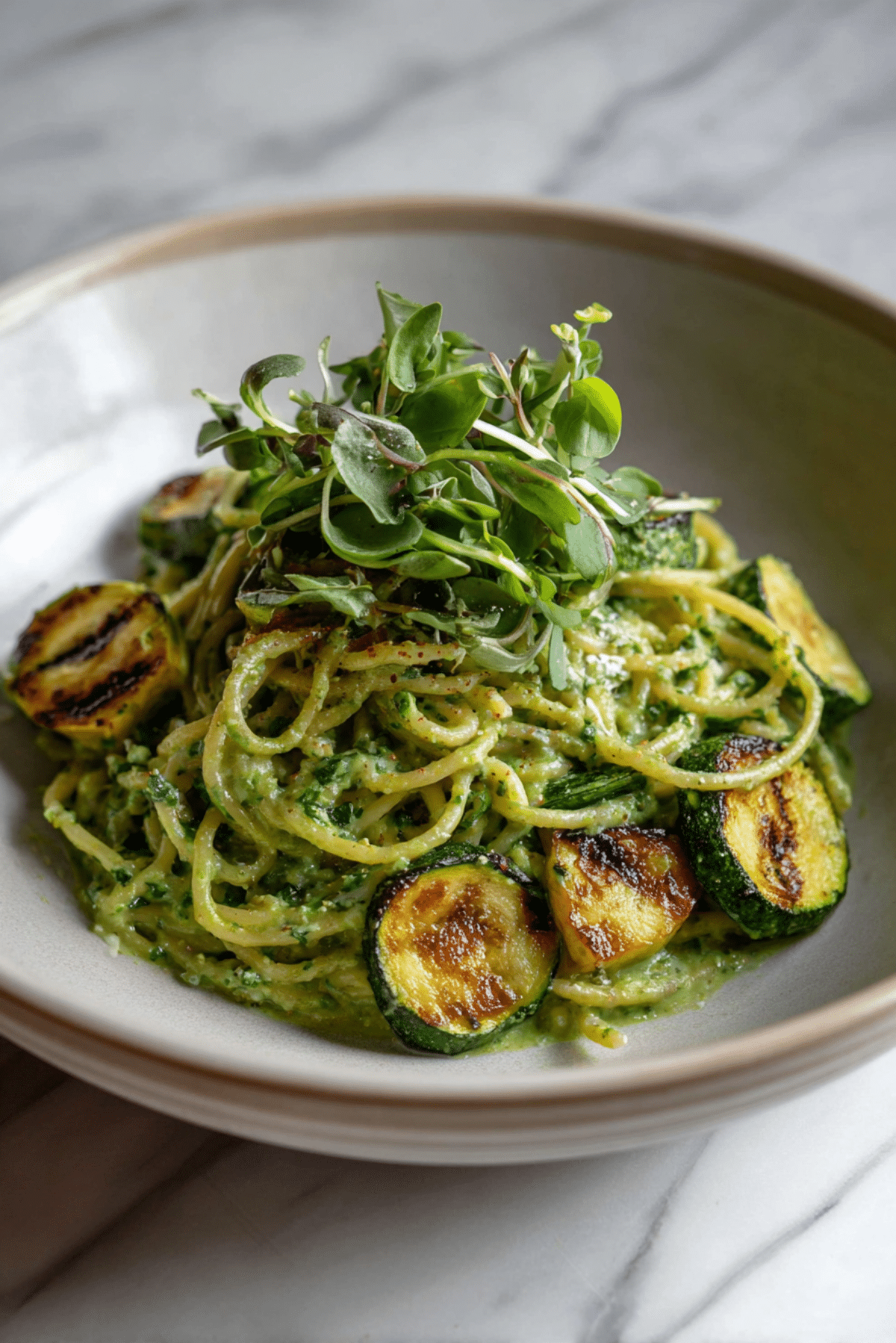 Green Goddess Spaghetti