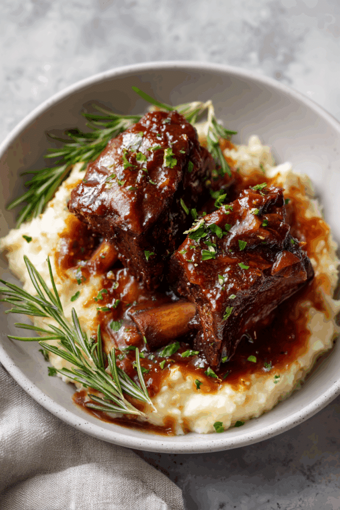 Braised Short Ribs with Potatoes