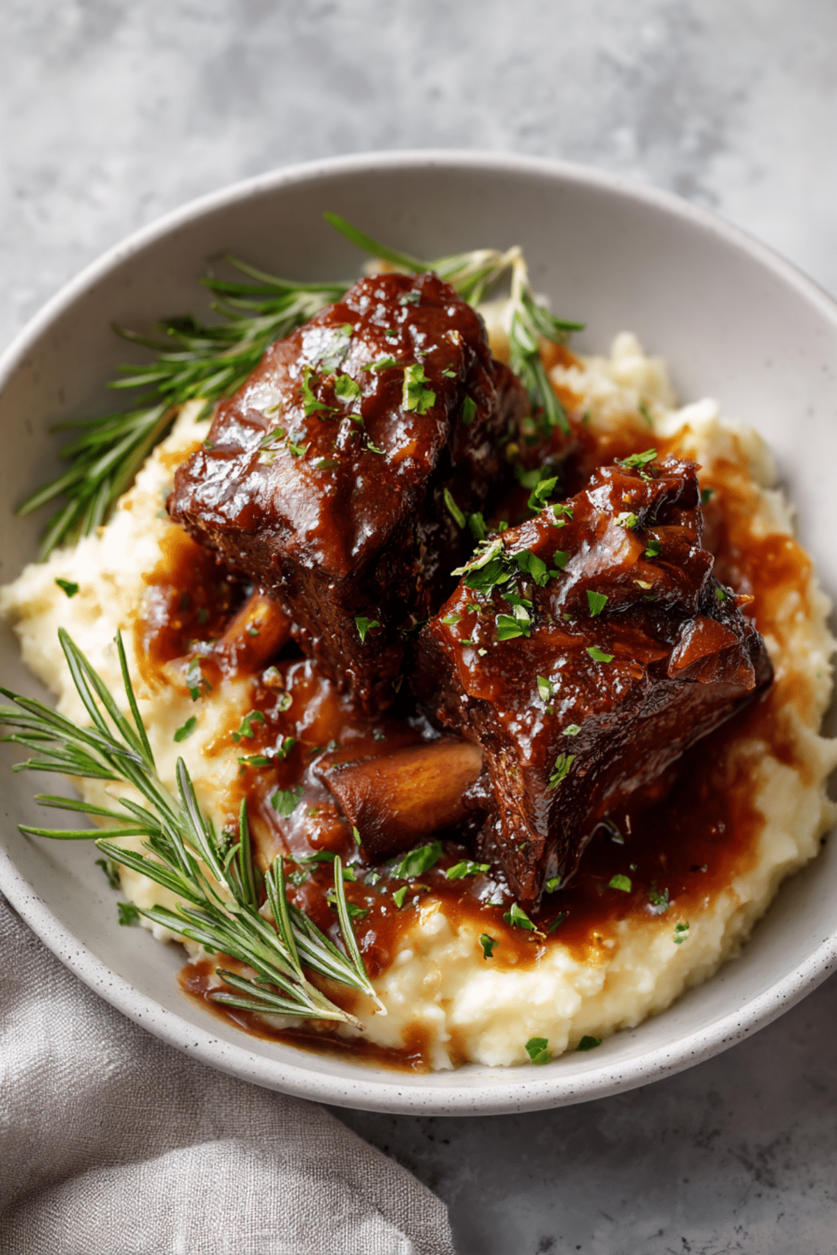 Braised Short Ribs with Potatoes