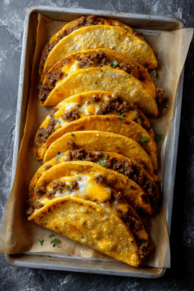 Crispy Beef Tacos