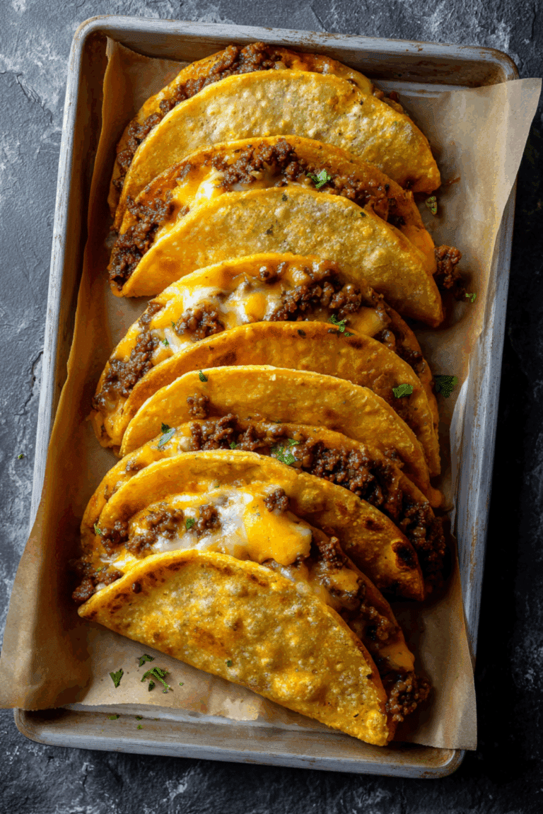 Crispy Beef Tacos