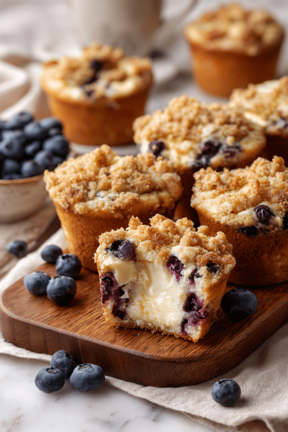 Blueberry Crumble Muffins