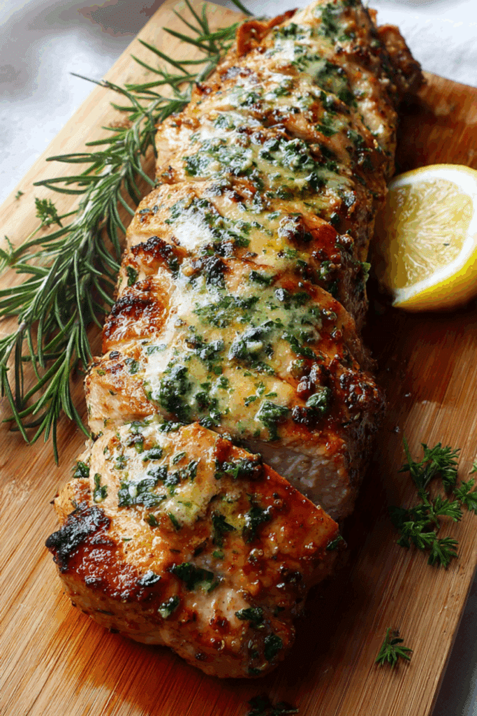 Lemony Garlic Butter Turkey