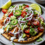 Tandoori Chicken Tostada