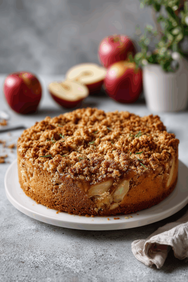 Apple Crumble Cake