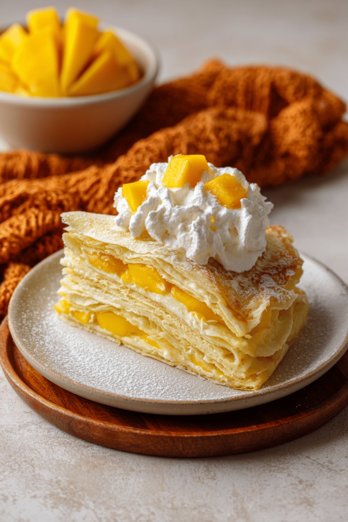 Hong Kong Mango Pancakes