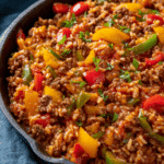 Unstuffed Pepper Skillet