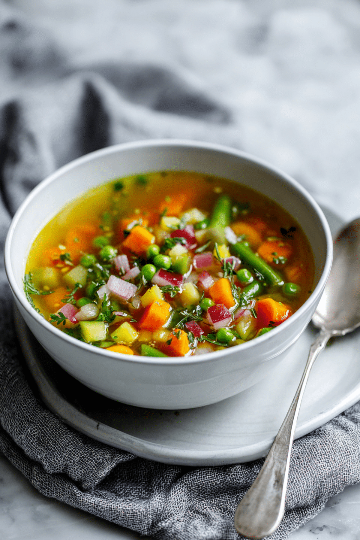 Clear Mixed Vegetable Soup