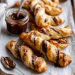 Nutella Puff Pastry Twists