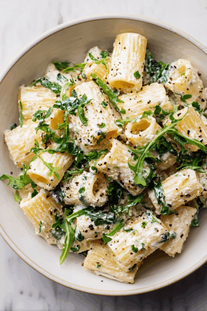 Ricotta & Lemon Mezzi Rigatoni