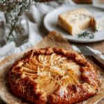 Apple Cheddar Galette