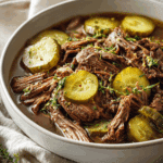 Tender Pickle-Infused Pot Roast