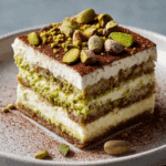 Creamy Pistachio Tiramisu