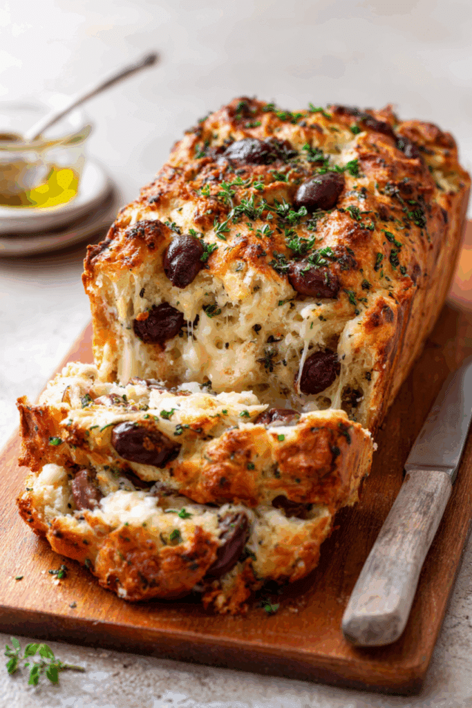 Olive Cheese Bread