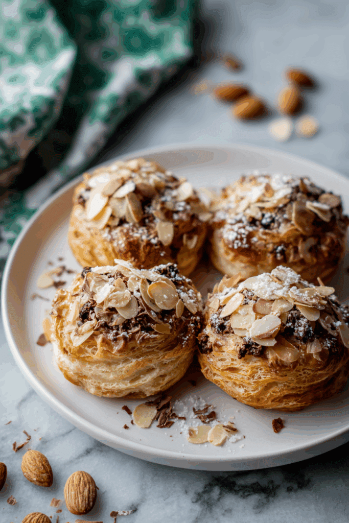 Blueberry, Banana & Nutella Puffs