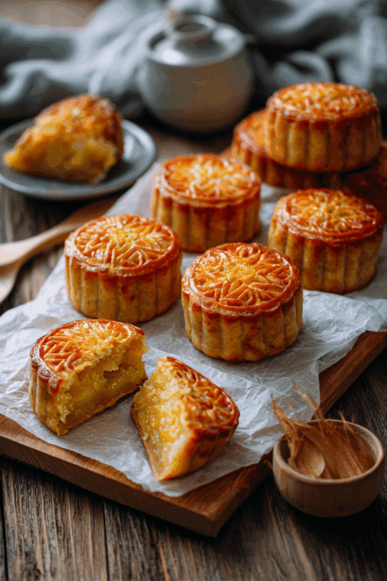 Pineapple Mooncakes