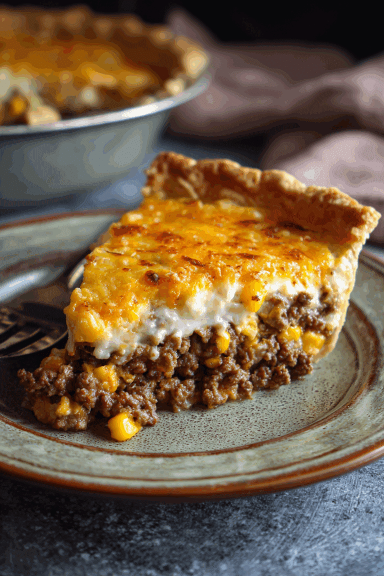 Cheeseburger Pie