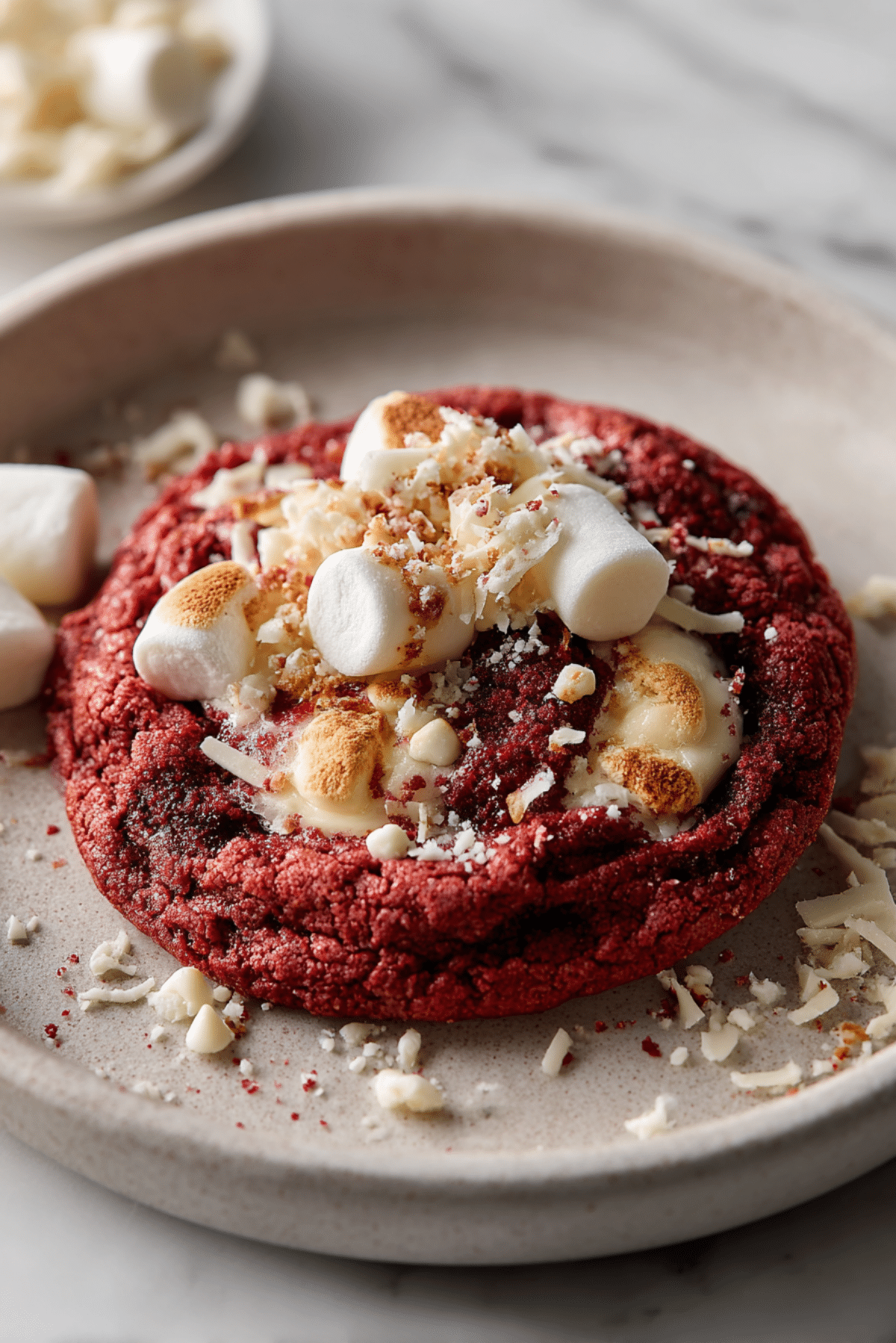 Red Velvet Marble Cookies
