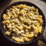 Creamy Ranch Chicken Casserole with Cheese and Pasta