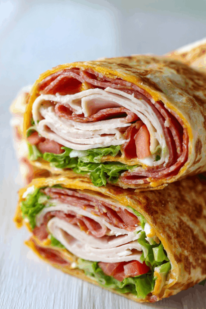Crunchy Pepperoni Wrap