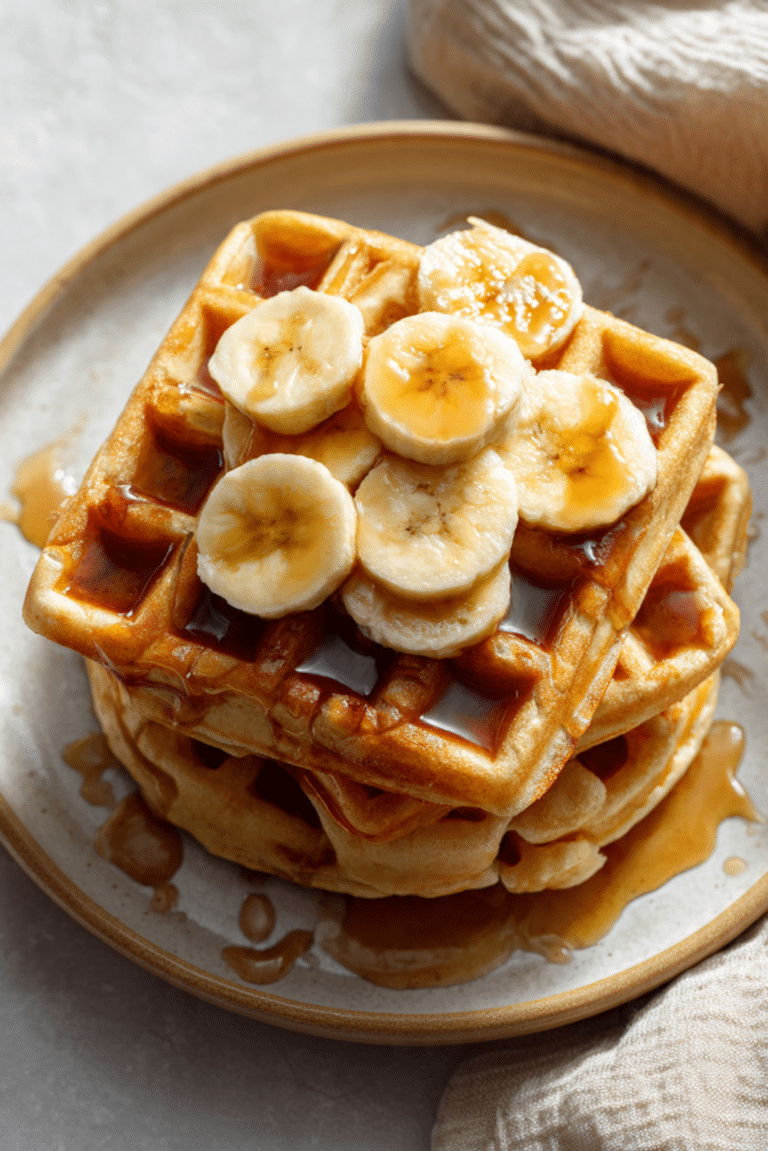 Easy Freezer Waffles