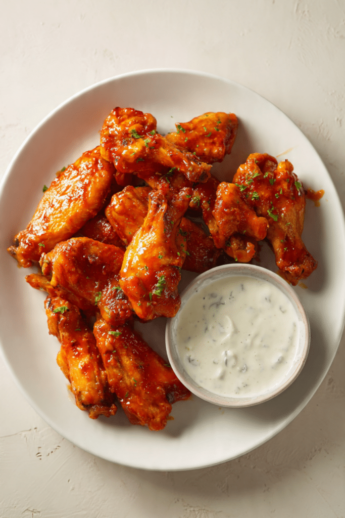 Sweet and Spicy Chicken Wings