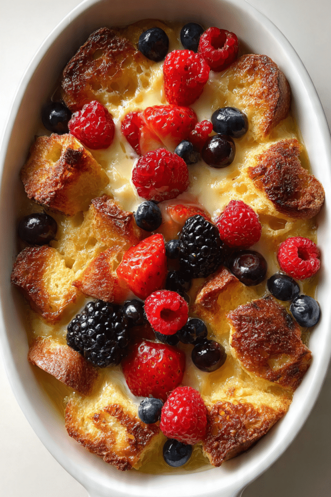 Berry French Toast Casserole for Breakfast