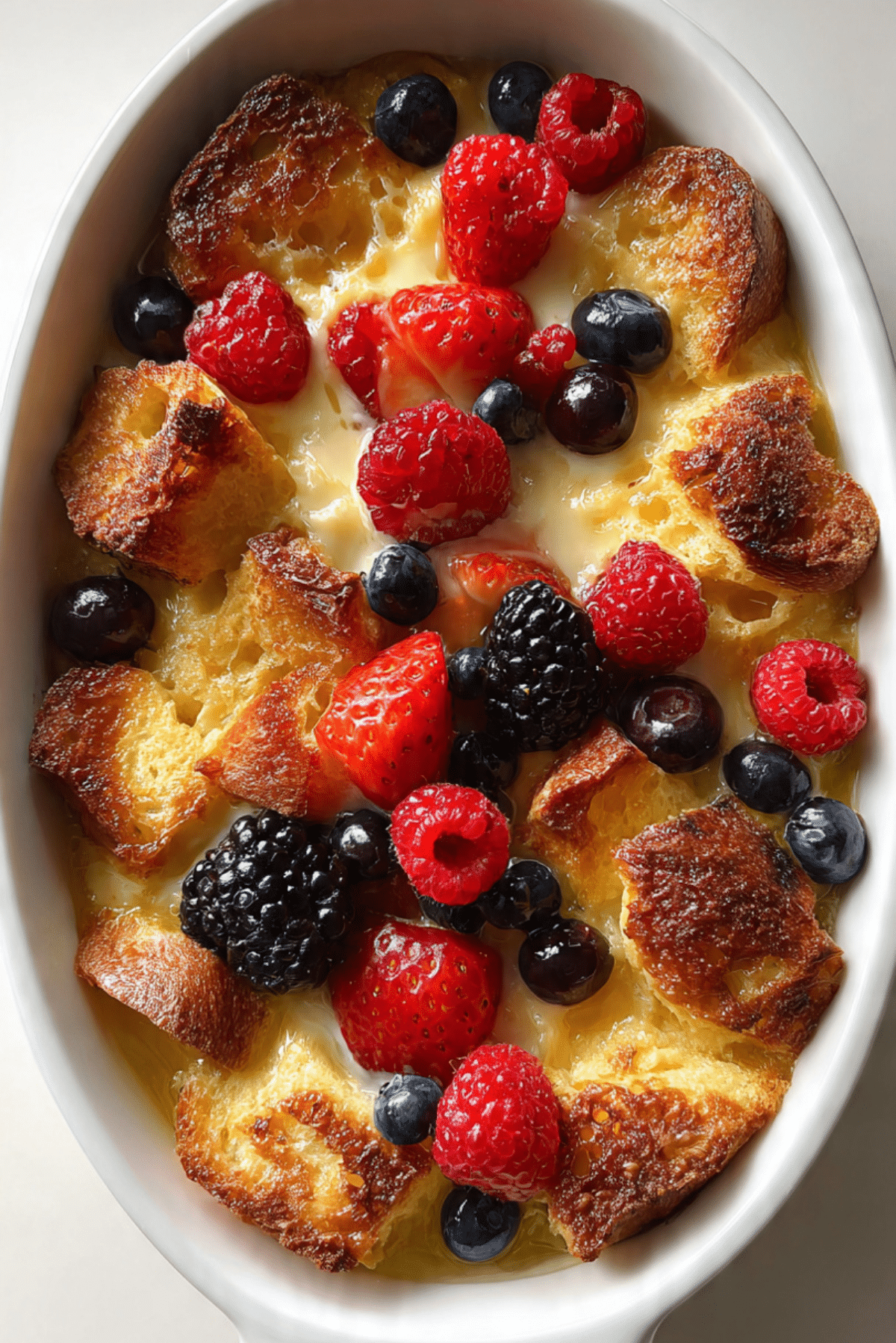 Berry French Toast Casserole for Breakfast
