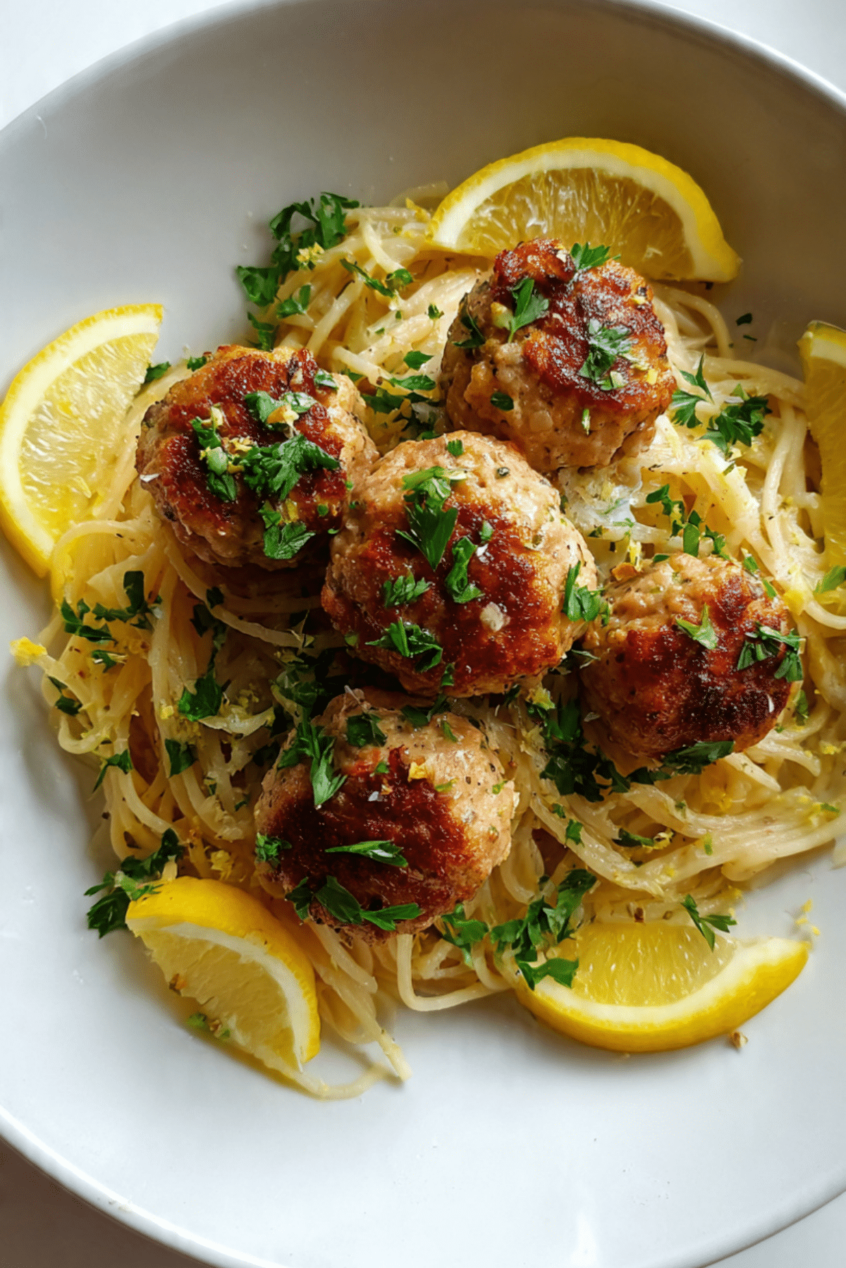 Chicken Piccata Meatballs