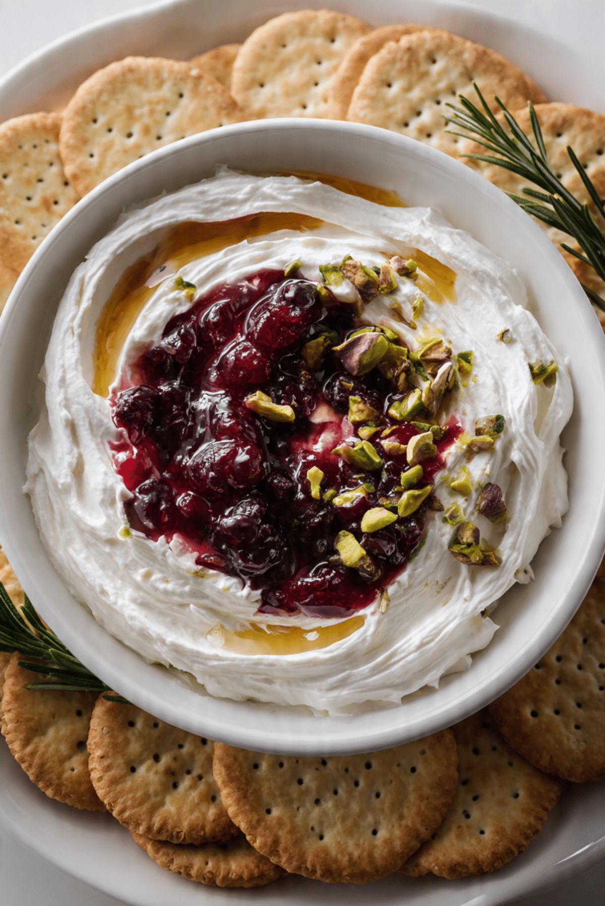 Cranberry Whipped Feta Dip